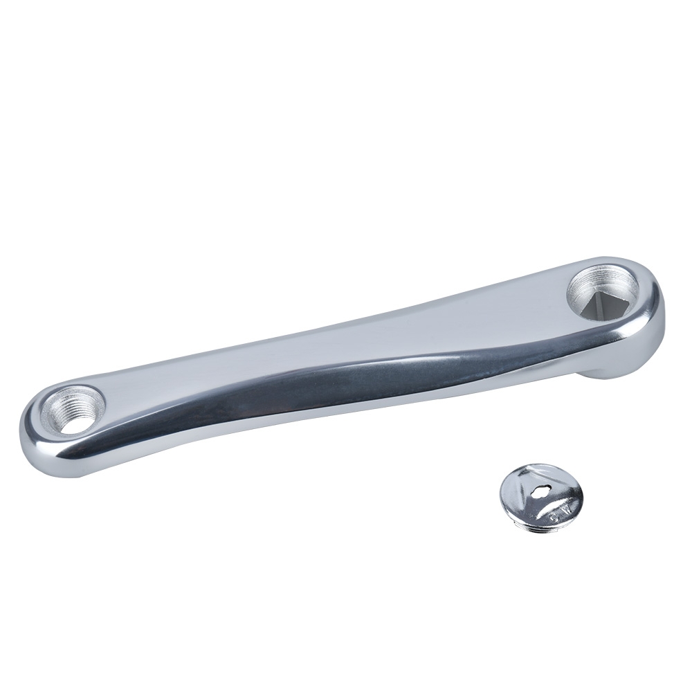 Silver 175mm Diamond Left Hand Crank Arm — AUS STOCK — Spare Chainwheel LH 